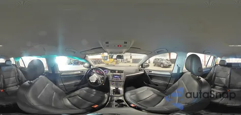 2015 Volkswagen Golf Sportwagen S из США, поврежденный, VIN 3VWA17AU7FM514829